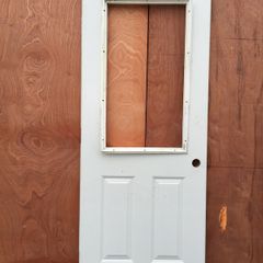 External insulated door