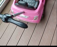 fiat 500  pink car toddler toy push car stroller