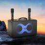 Beat Bass Bluetooth Speaker With 2 Wireless Mic Image 4
