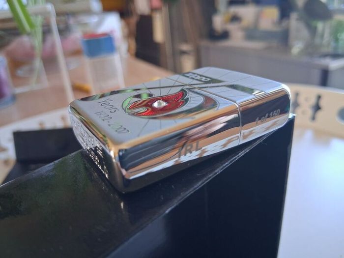 ULTRA RARE ZIPPO 1 of 150 IRL Swarovski Crystal Armour 75th Anniversary