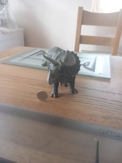 Papo Figurine of a Triceratops Dinosaur