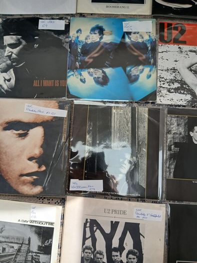 U2 7" Record lot