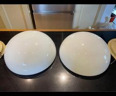 Antique/vintage globe ceiling lights