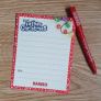 New - Santy Postcard n Pen Image 2