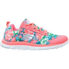 Floral memory foam sketchers