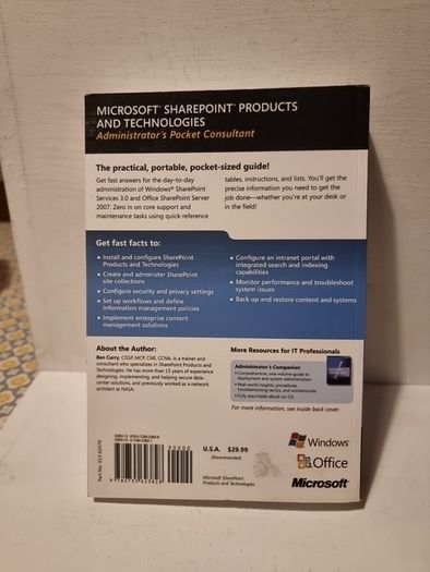 Microsoft SharePoint Products and Technologies