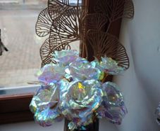 Holographic Artificial Rose Bouquet