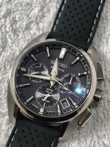 Seiko Astron SBXC067 GPS Solar Titanium - Extra Strap Included