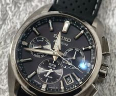 Seiko Astron SBXC067 GPS Solar Titanium - Extra Strap Included