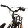 Kids Bike with Front Carrier 12 inch Black and Orange Image 4