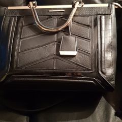 River island ladies black tote