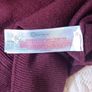 Mens Burgundy Crew Neck Sweater Image 6