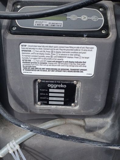 Dehumidifier LGR 7000 XLi