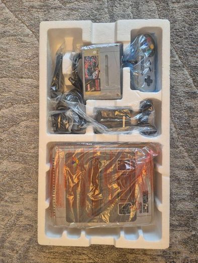 Super Nintendo Streetfighter 2 Console Boxed