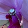 Antique Art Deco Diamond Solitaire Ring Image 8
