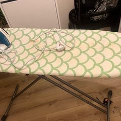 iron board and pressing iron