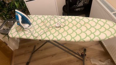 iron board and pressing iron