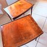 side tables with glass top Image 2