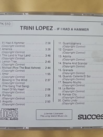 Trini Lopez - If I Had A Hammer.