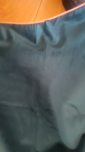 Soft Velour Emerald Green Cushion Covers x4