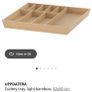 Kitchen drawer organiser tray Image 4