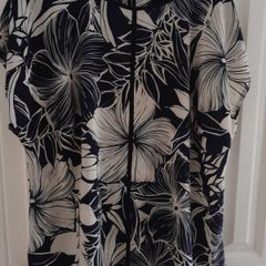 Paul Costelloe Top Navy & White New