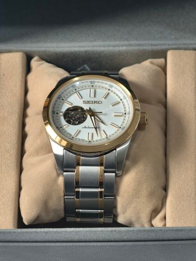 Seiko Selection SCVE058 Open Heart Automatic - Brand New