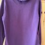 11 Degrees Zip Up Hodded Sweater. Medium. In Excellent Condition. Muted Plum / Wine. Weighty. Image 5