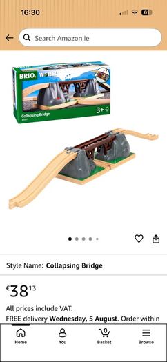 Brio Collapsing Bridge