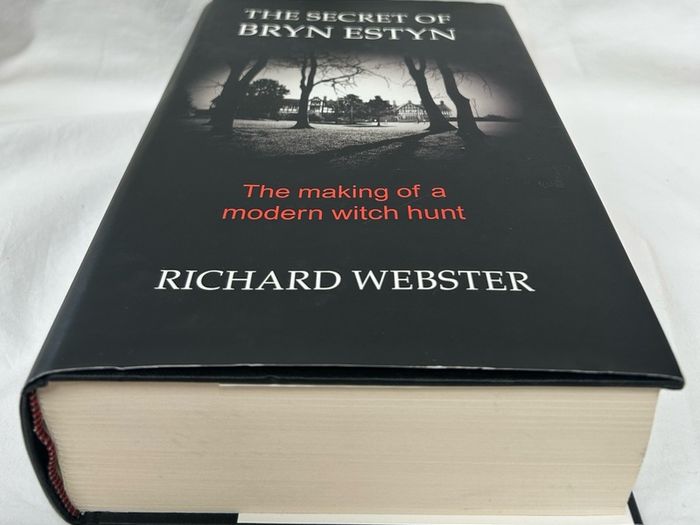 Richard Webster The Secret of Bryn Estyn 2005 1st Edition Hardback Orwell Press