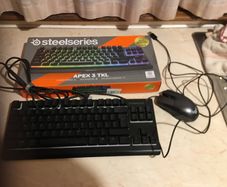 Steelseries and Trust Keyboard and Mouse Bundle