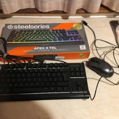 Steelseries and Trust Keyboard and Mouse Bundle