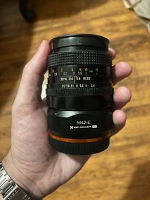 Zeiss Jena 35mm f/2.4 MC Red & Sony E-Mount adapter