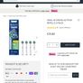 Oral B Cross Action Clean maximiser refills 4pack Black Edition Image 3