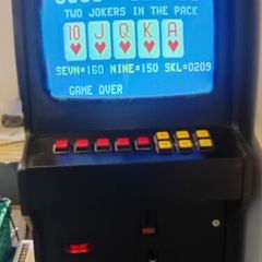 Silverado Arcade Poker Machine LIKE NEW