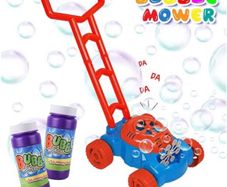 Outdoor Toys for 3 4 5 6 Years Old Kids Gifts, Bubble Machine Toys for Boys Girls, Bubble Lawn Mower with 8oz Bubble Solution, Bubble Blower for Kids Toddlers