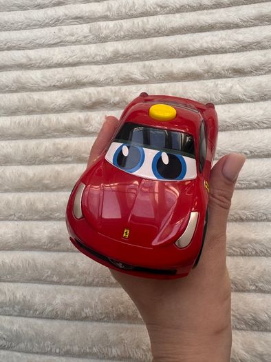 BB Junior Ferrari Car Press & Go Toy Red Kids Sports car approx. 13 cm. Length never used Please see photos