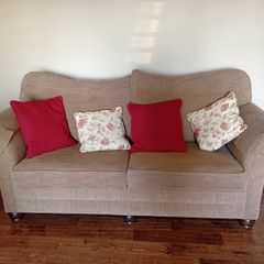 Sofas with matching cushions
