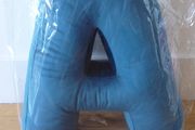 Velvet Letter cushion