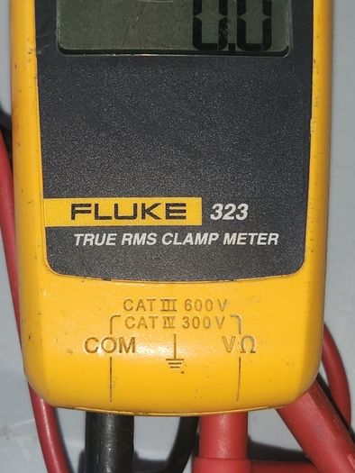 Fluke 323 Multimeter True RMS Clamp Meter - 100% Genuine Item