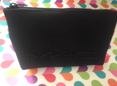 MAC cosmetic bag in black  new