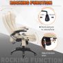 Heated Massage Leather Office Chair Image 6