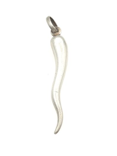 Vinrage 925 Sterling Silver Signed Cornicello Pendant, Luck & Protection Charm