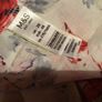 M&S Ivory red & blue floral peasant style top 3/4 sleeve size 20 includes postage Image 8