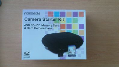 Camera Starter Kit - Hard Case and 4GB SDHC card