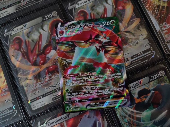 Orbeetle VMAX ! Ultra Rare ! from Vivid Voltage Set ! 2020 ! Pokemon Card !