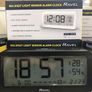 Ravel Big Digit Light Sensor Alarm Clock Black RCD005.3 Image 2