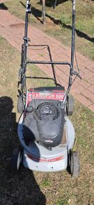 Maxicatch petrol lawnmower