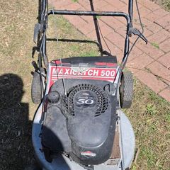 Maxicatch petrol lawnmower