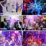 Disco Lights 5 in 1 Led DJ Light with Tripod Stand, Kaleidoscope Ball/Red Green Pattern/Sound Activated/Star Light/Strobe Effect, Portable Disco Ball for Gig Disco Party DJ Stage Lighting Image 7